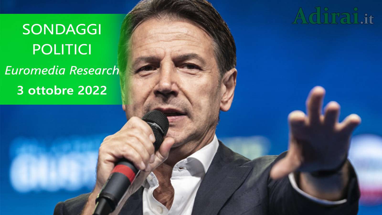 ultimi sondaggi politici 3 ottobre 2022 euromedia research