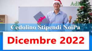 noipa cedolino stipendi pa dicembre 2022