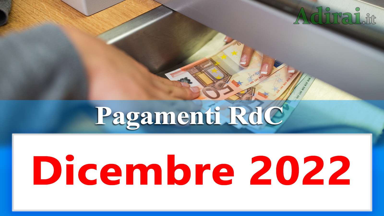 pagamenti reddito di cittadinanza dicembre 2022 ricarica RDC
