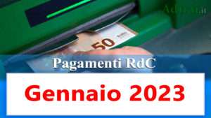 pagamenti reddito di cittadinanza gennaio 2023