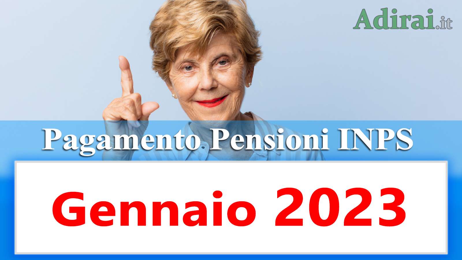 pagamento delle pensioni inps gennaio 2023