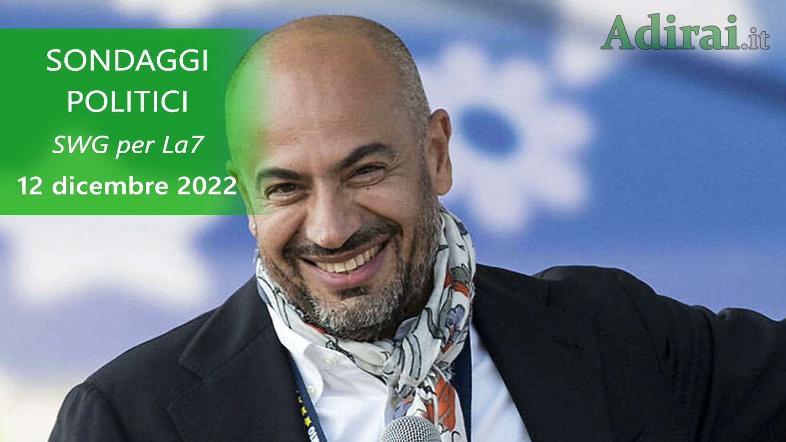 ultimi sondaggi politici 12 dicembre 2022 swg la7