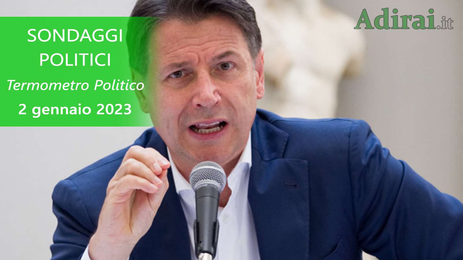 ultimi sondaggi politici 2 gennaio 2023 termometro politico