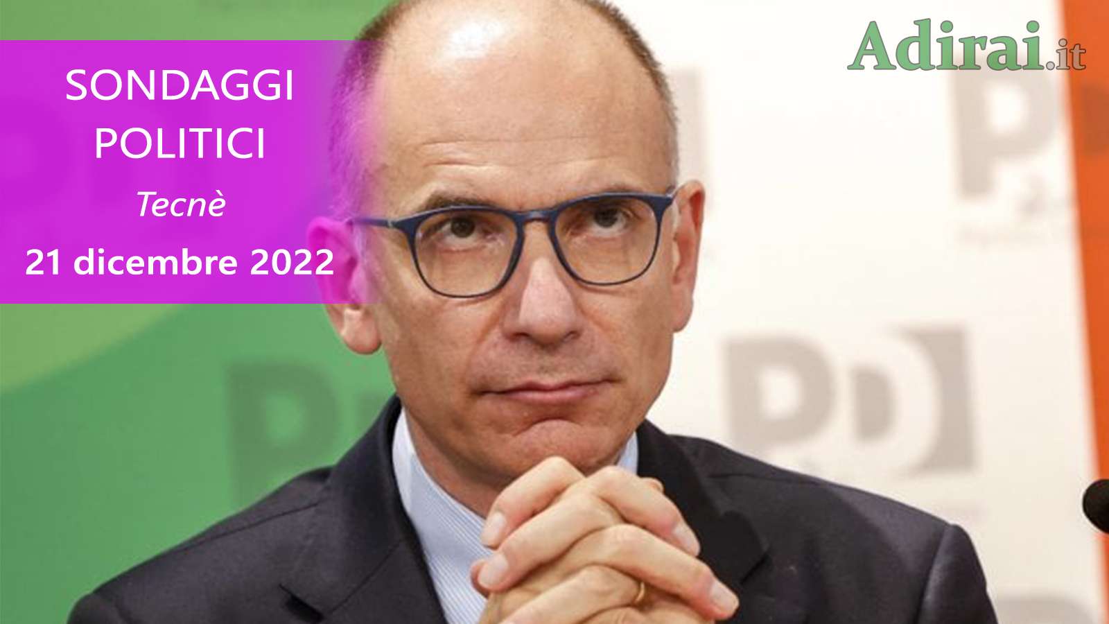 ultimi sondaggi politici 21 dicembre 2022 tecne