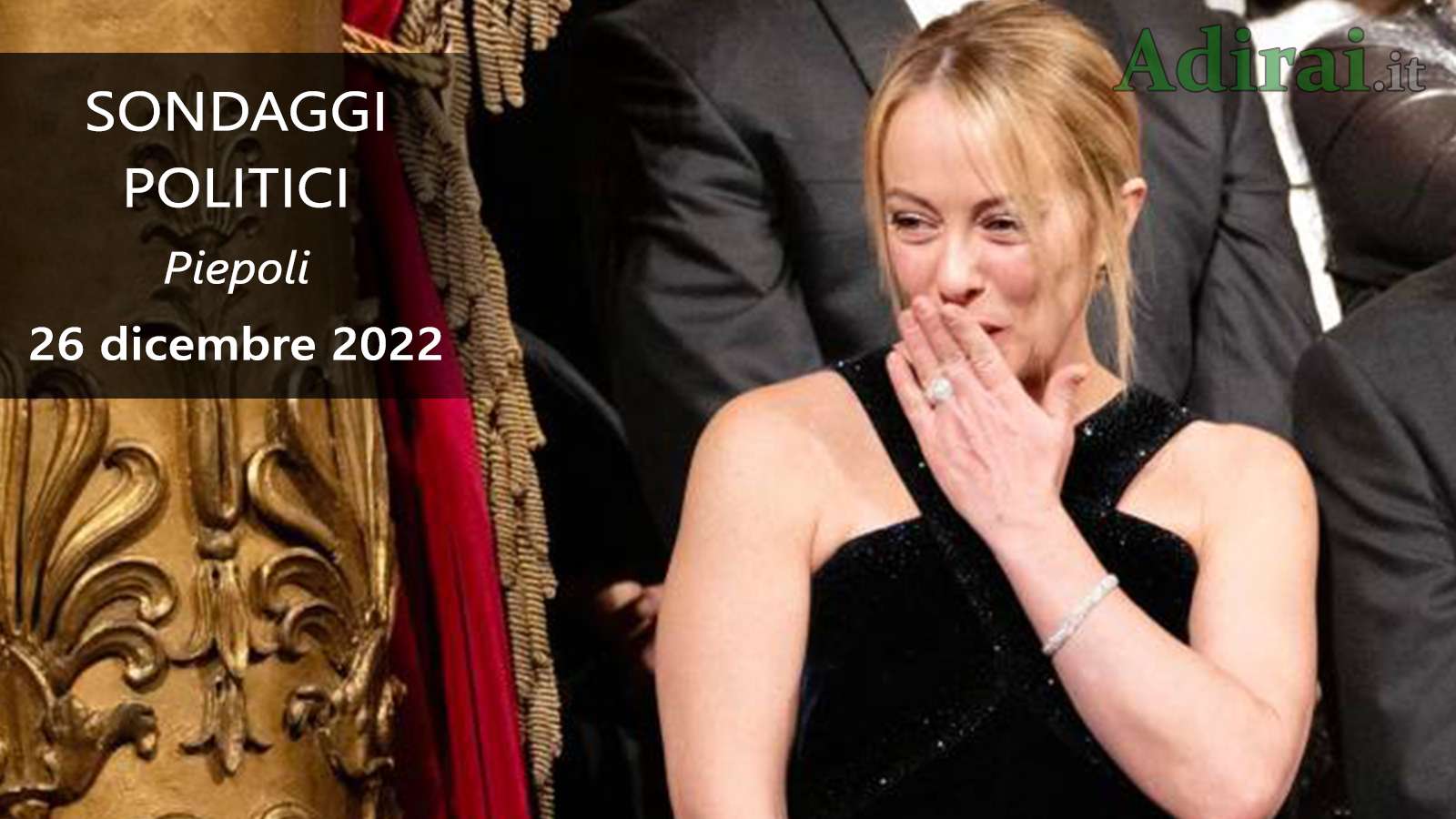 ultimi sondaggi politici 26 dicembre 2022 piepoli