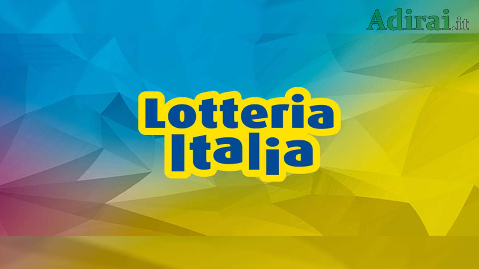 estrazione lotteria Italia