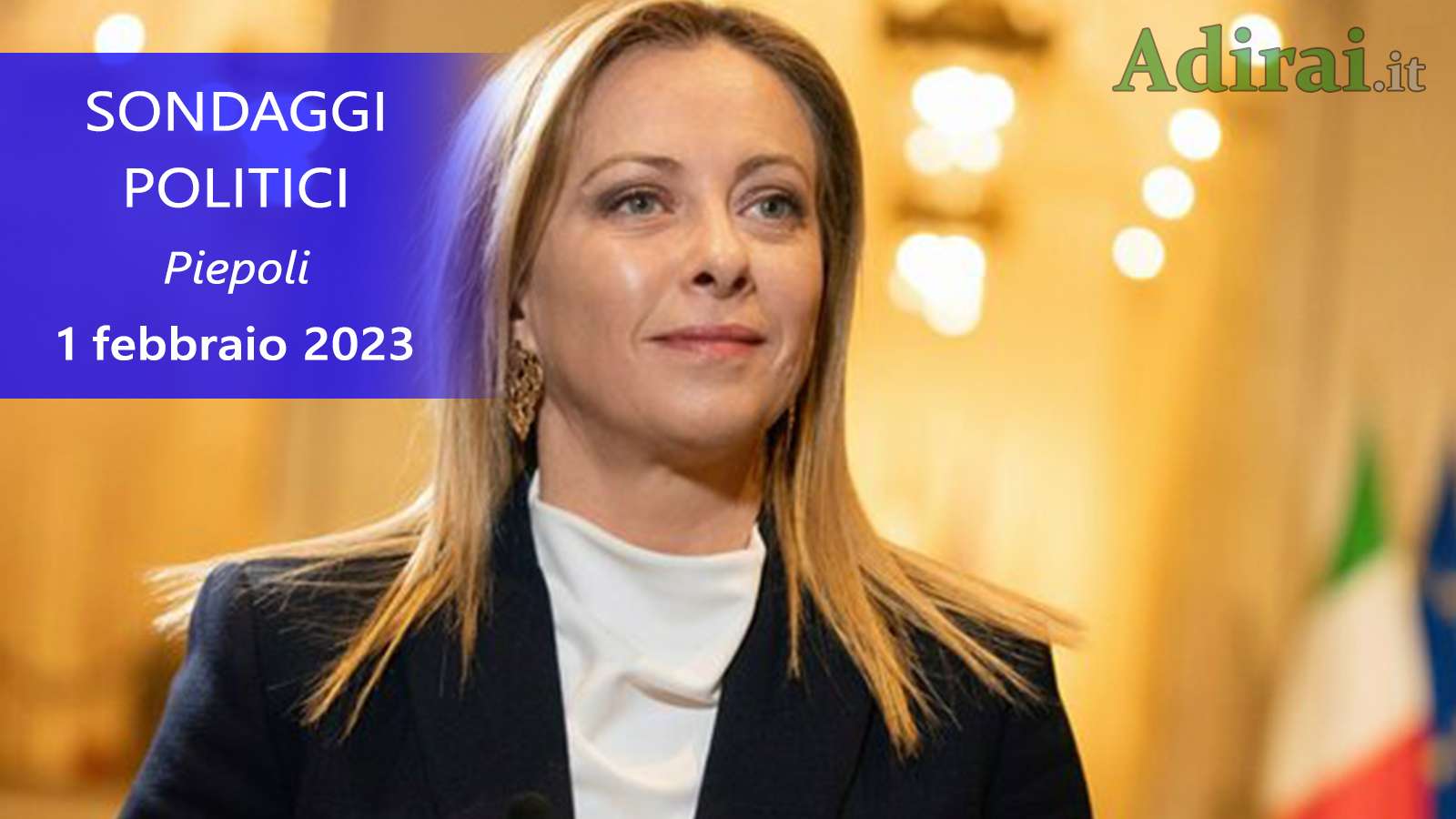 ultimi sondaggi politici 1 febbraio 2023 piepoli