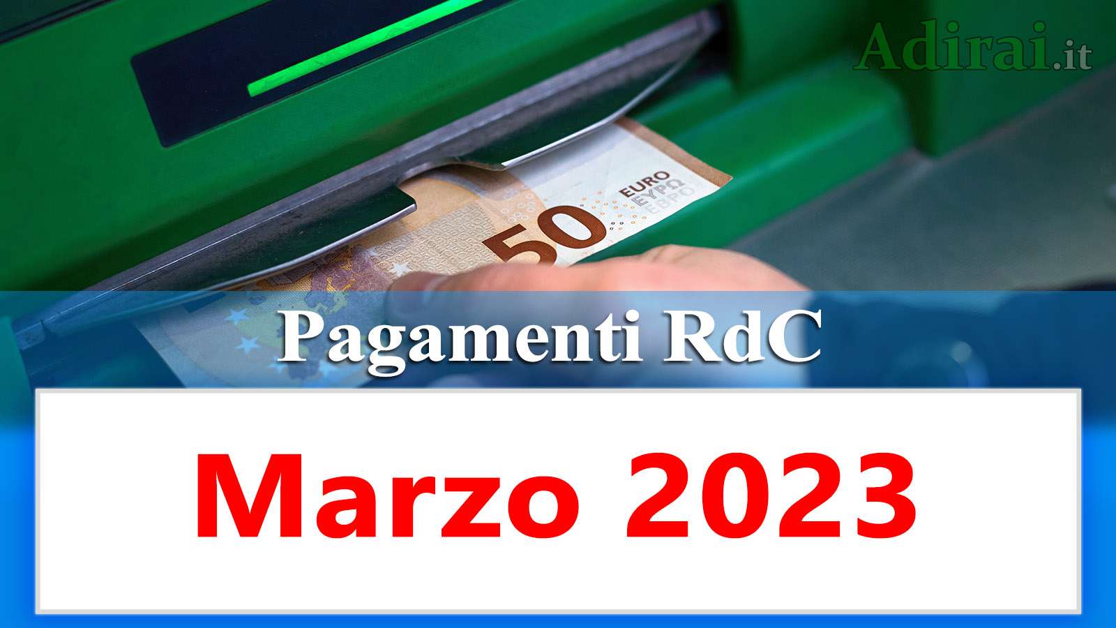 pagamenti reddito di cittadinanza marzo 2023