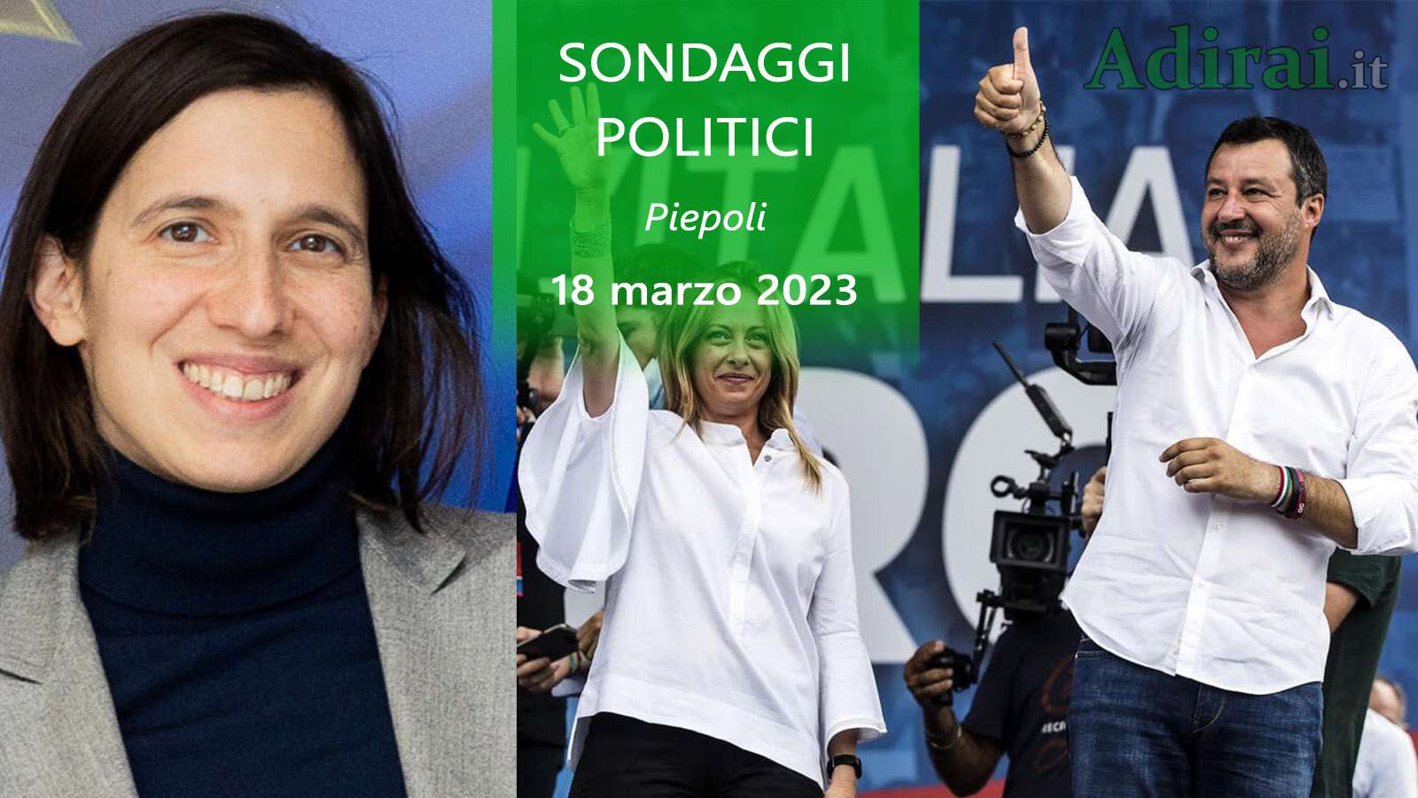 ultimi sondaggi politici 18 marzo 2023 piepoli