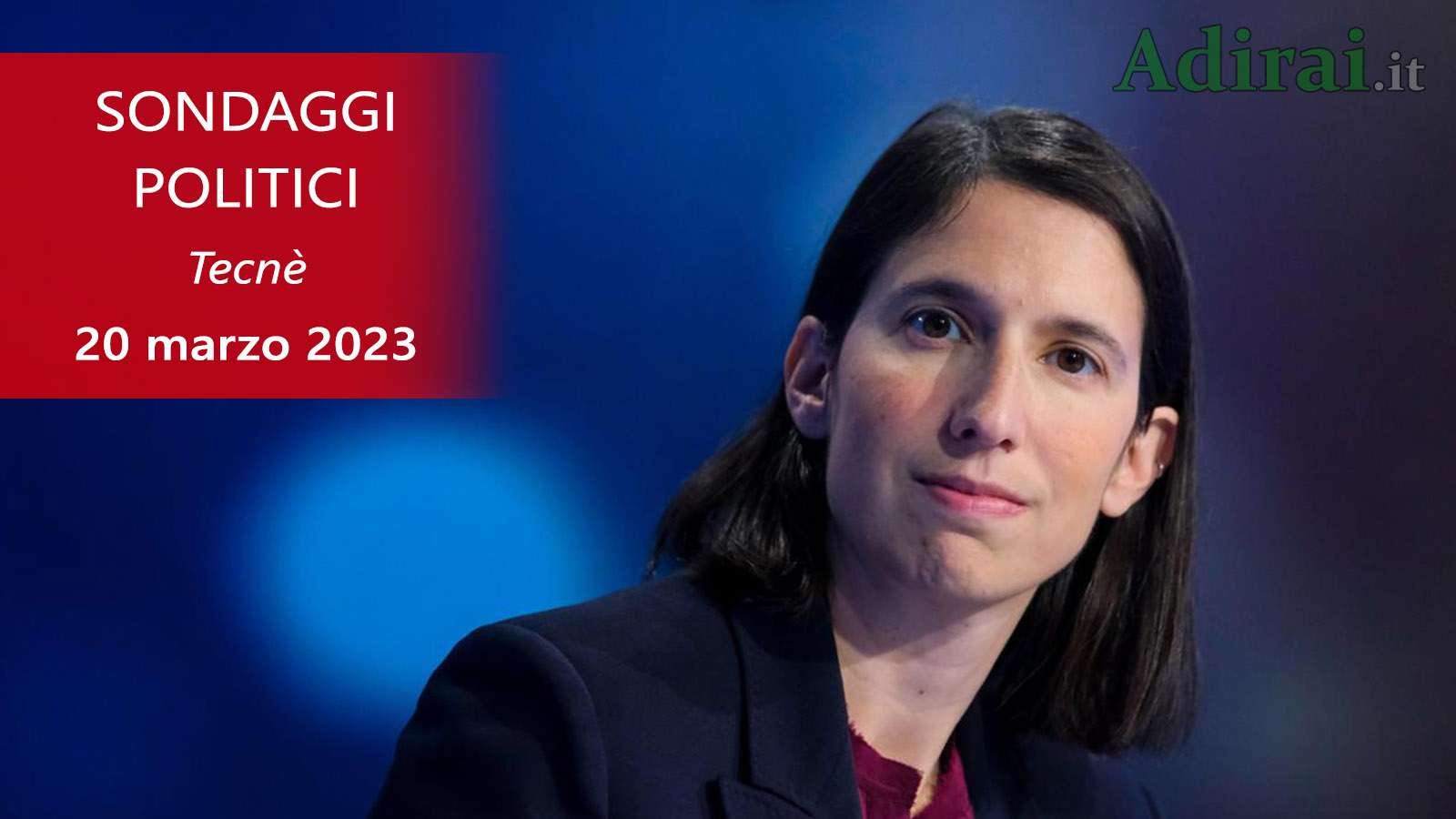 ultimi sondaggi politici 20 marzo 2023 tecne