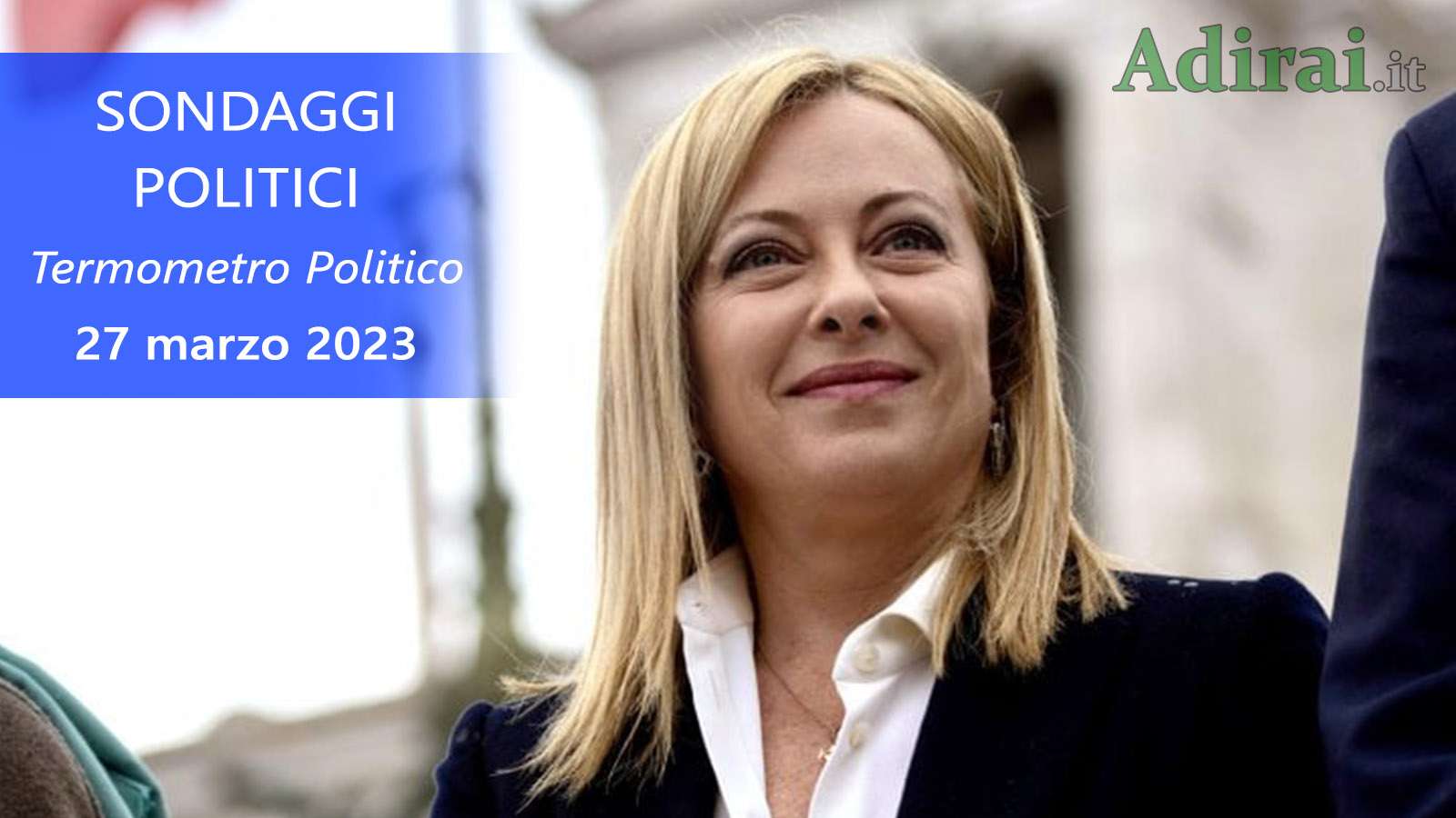 ultimi sondaggi politici 27 marzo 2023 termometro politico