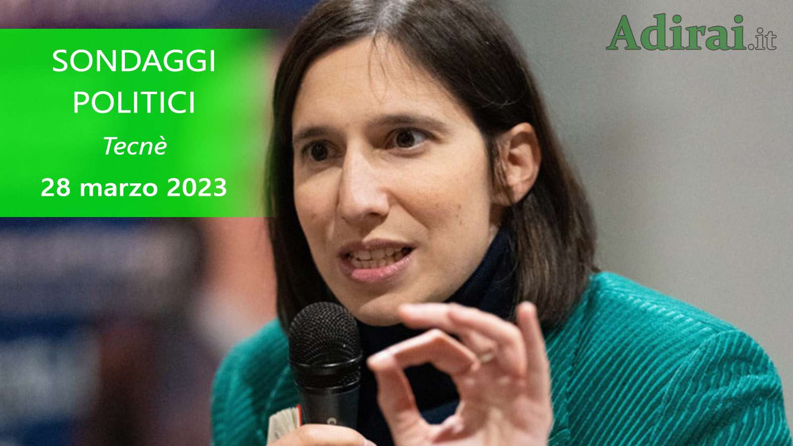 ultimi sondaggi politici 28 marzo 2023 tecne