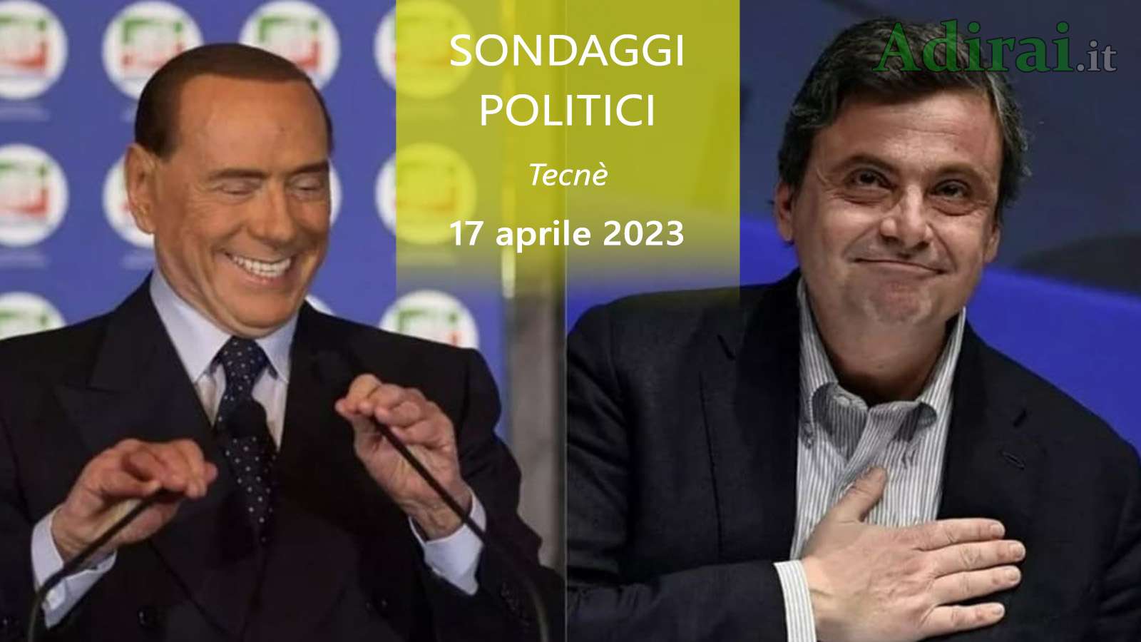 ultimi sondaggi politici 17 aprile 2023 tecne