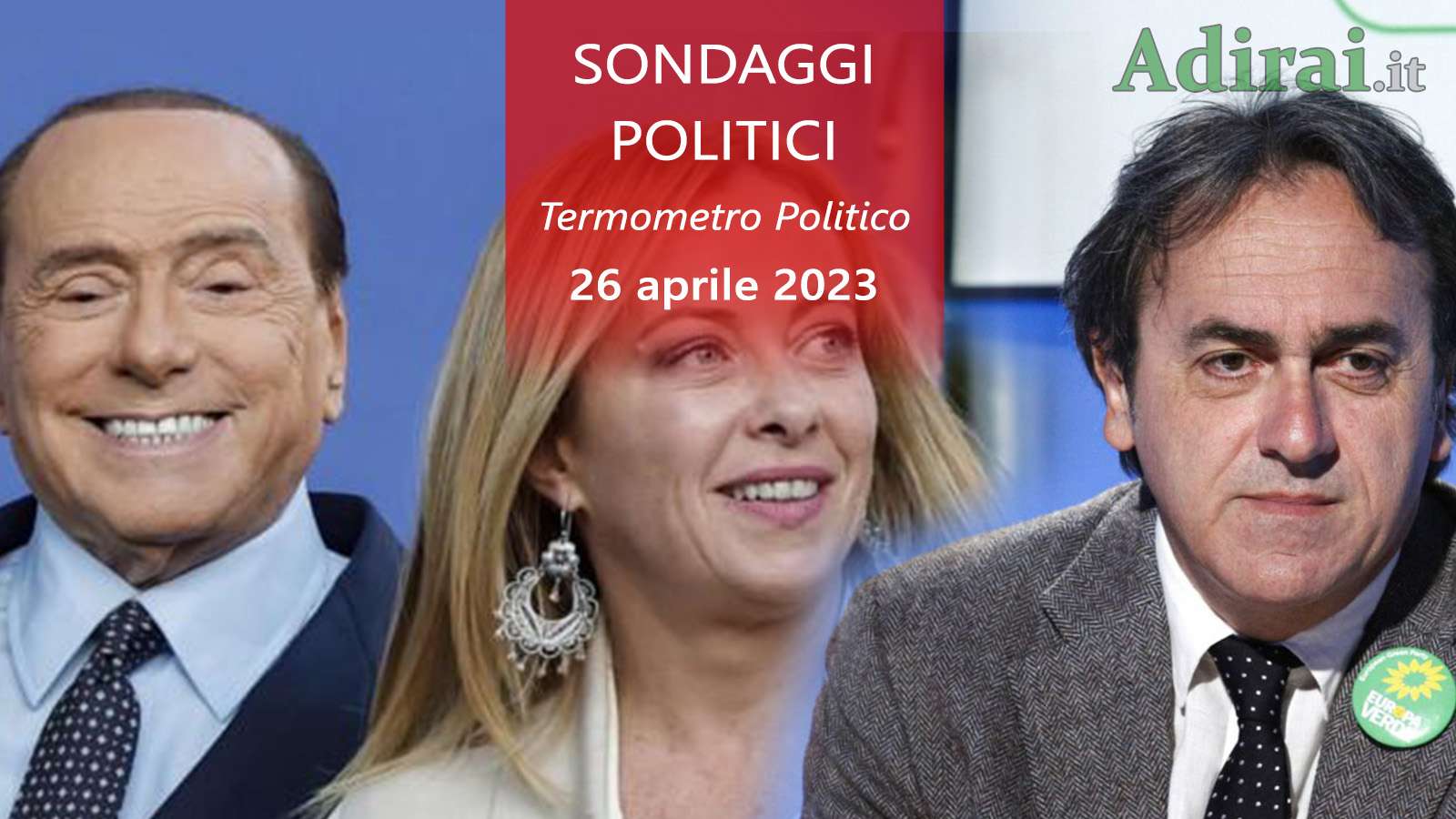 ultimi sondaggi politici 26 aprile 2023 termometro politico