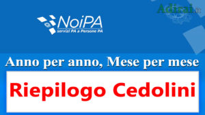 riepilogo cedolini noipa