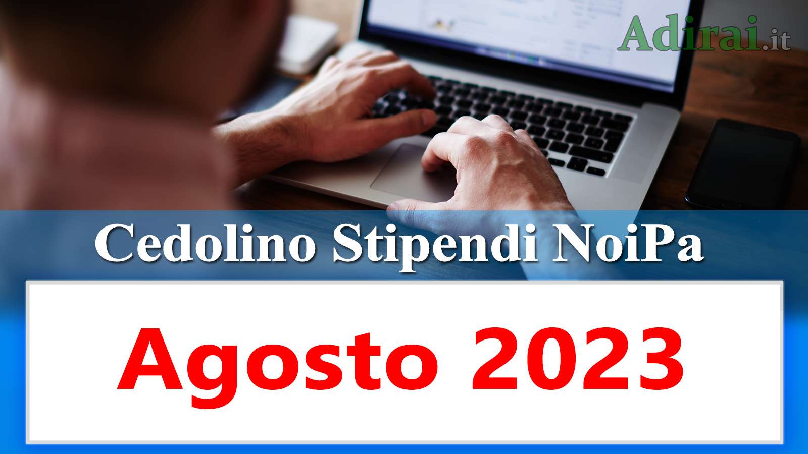 noipa cedolino stipendi pa agosto 2023