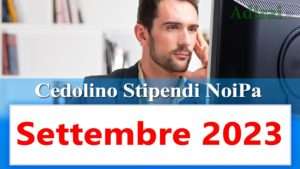 noipa cedolino stipendi pa settembre 2023