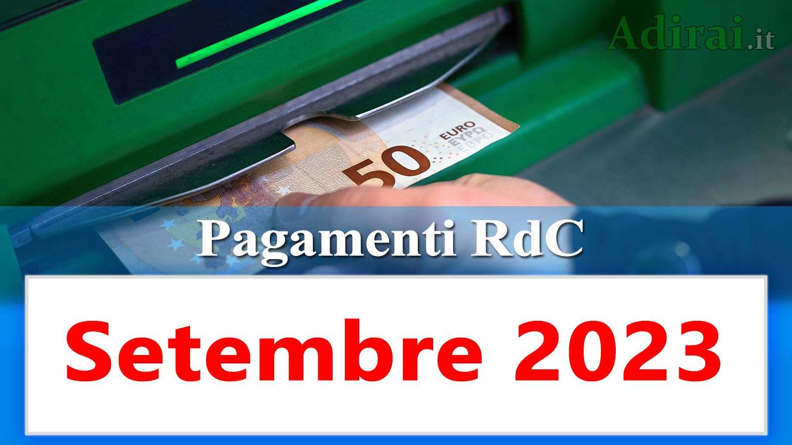 pagamenti reddito di cittadinanza settembre 2023