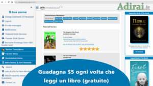 come guadagnare leggendo libri su online book club