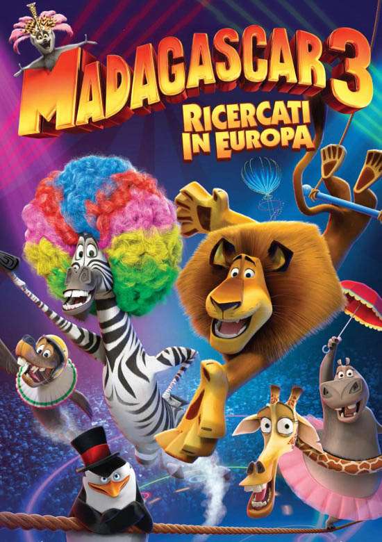 Film Madagascar 3 ricercati in Europa 2012