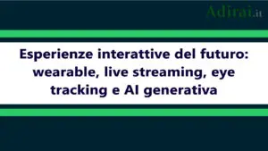 esperienze interattive del futuro